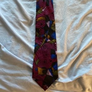 Beautiful abstract tie made in Italy